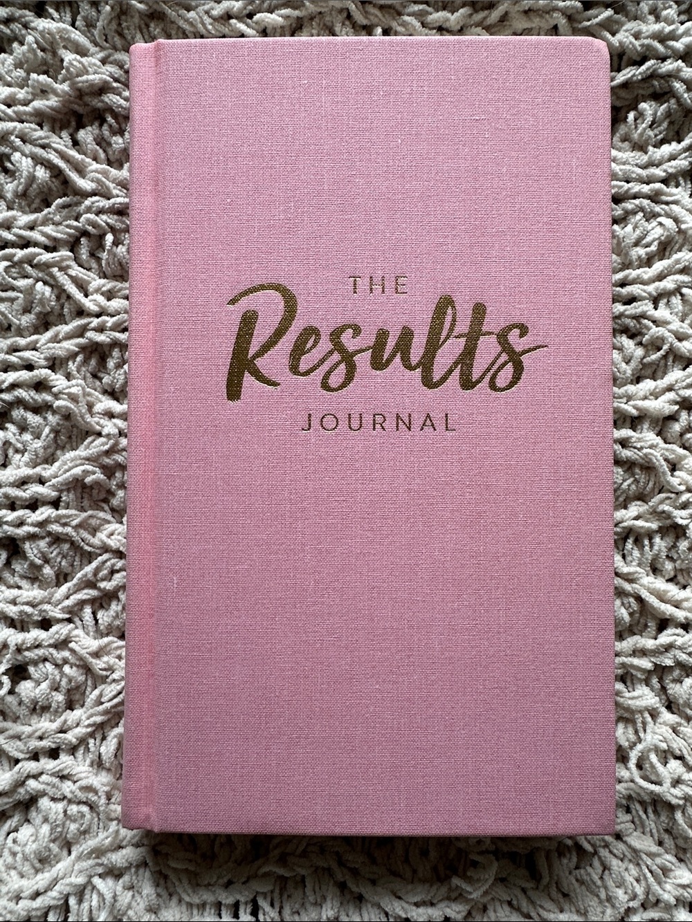 The Results Journal, Kris Carr (Limited Edition, Cherry Blossom) NWOT